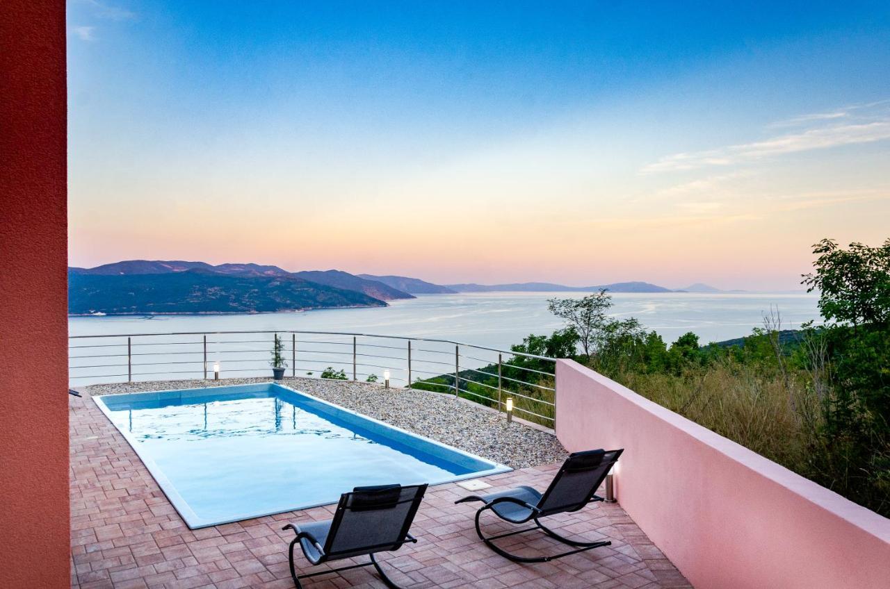 Villa The View Zagore Brseč Exteriör bild