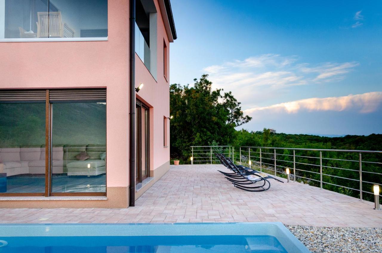 Villa The View Zagore Brseč Exteriör bild